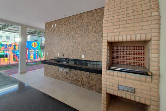 Área comum - Churrasqueira de apartamento à venda com 2 quartos, 45m² em Parque Industrial, Campinas