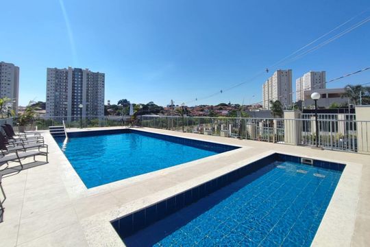 Área comum - Piscina de apartamento à venda com 2 quartos, 45m² em Parque Industrial, Campinas