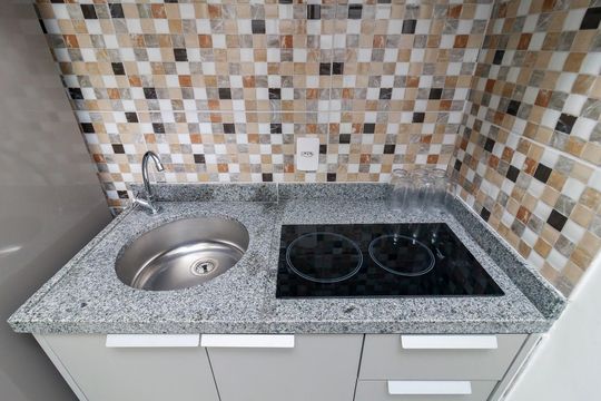 Studio de kitnet/studio à venda com 1 quarto, 30m² em Santo Amaro, São Paulo