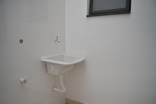 Área de Serviço de apartamento para alugar com 2 quartos, 45m² em Vila Gilda, Santo André