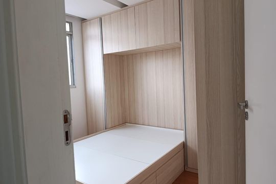 Quarto 1 de apartamento à venda com 2 quartos, 45m² em Chácara Cotia, Contagem