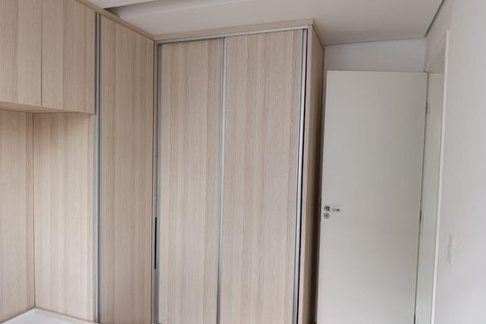 Quarto 1 de apartamento à venda com 2 quartos, 45m² em Chácara Cotia, Contagem