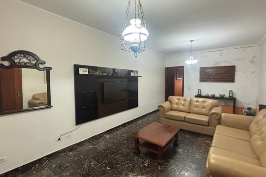 Sala de casa à venda com 4 quartos, 246m² em Vila América, Santo André