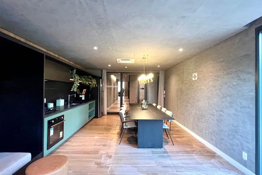 Área gourmet de kitnet/studio à venda com 1 quarto, 32m² em Sumarezinho, São Paulo