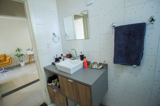 Banheiro de apartamento para alugar com 2 quartos, 72m² em Chácara Tatuapé, São Paulo
