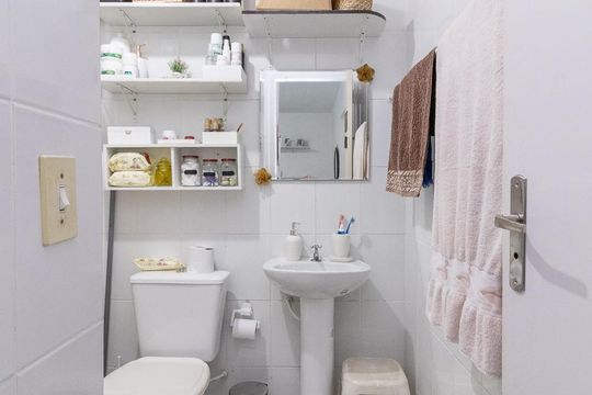 Banheiro de apartamento à venda com 2 quartos, 40m² em Ermelino Matarazzo, São Paulo