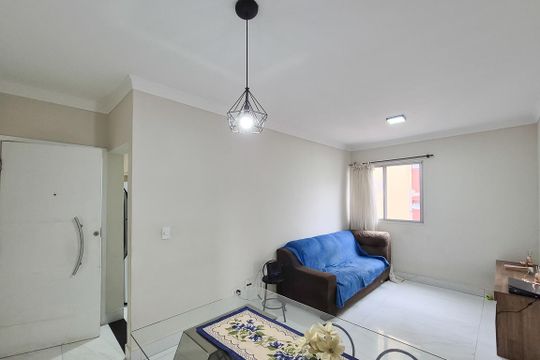 Sala de apartamento à venda com 2 quartos, 57m² em Demarchi, São Bernardo do Campo