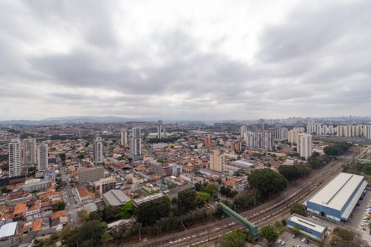 Vista de apartamento para alugar com 2 quartos, 52m² em Centro, Osasco