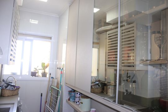 Área de serviço de apartamento à venda com 2 quartos, 86m² em Jardim Flor da Montanha, Guarulhos