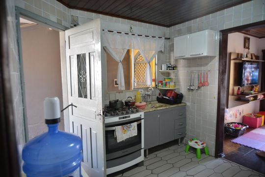 Cozinha de casa à venda com 2 quartos, 230m² em Jardim Itapoan, Santo André