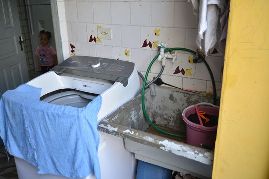 Área de Serviço de casa à venda com 2 quartos, 230m² em Jardim Itapoan, Santo André