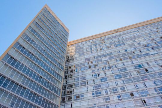 Fachada de apartamento para alugar com 1 quarto, 40m² em Funcionários, Belo Horizonte