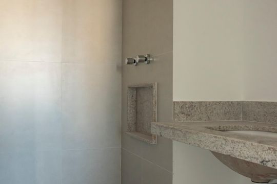 Banheiro da Suíte de apartamento à venda com 1 quarto, 39m² em Vila da Saúde, São Paulo
