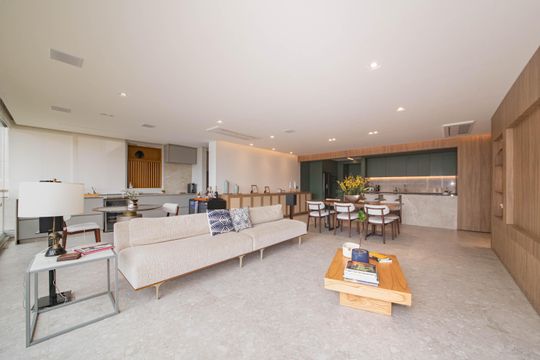 Sala de apartamento à venda com 3 quartos, 197m² em Jardim das Acacias, São Paulo