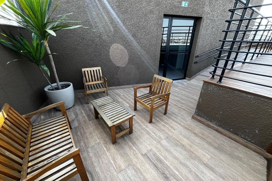 Área comum - Piscina de apartamento à venda com 1 quarto, 27m² em Jardim São Paulo, São Paulo