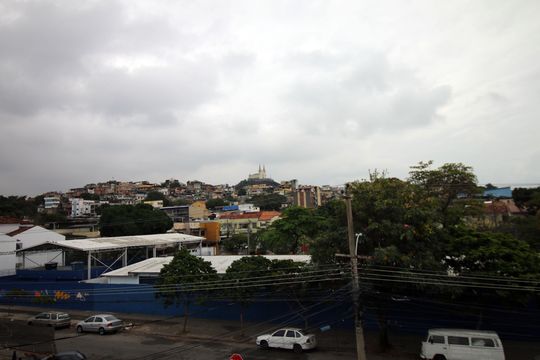 Vista de terraço de apartamento à venda com 2 quartos, 68m² em Olaria, Rio de Janeiro
