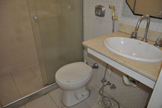 Banheiro da Suíte de apartamento à venda com 2 quartos, 70m² em Engenho Novo, Rio de Janeiro