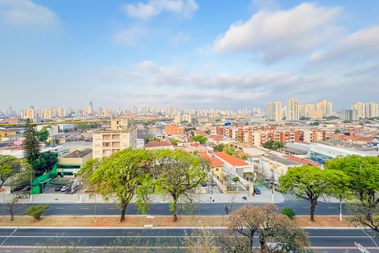 Vista da Varanda de apartamento à venda com 2 quartos, 109m² em Vila Monumento, São Paulo