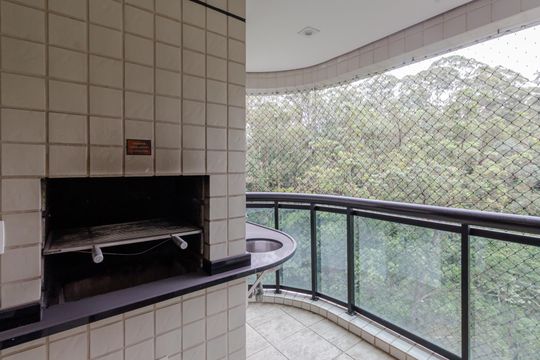 Sacada Sala de Jantar de apartamento para alugar com 5 quartos, 500m² em Jardim Morumbi, São Paulo