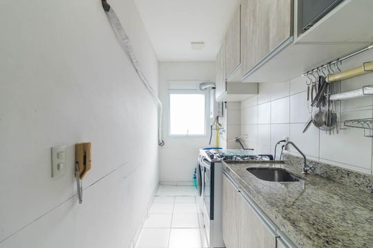 Cozinha de apartamento à venda com 3 quartos, 71m² em Cavalhada, Porto Alegre