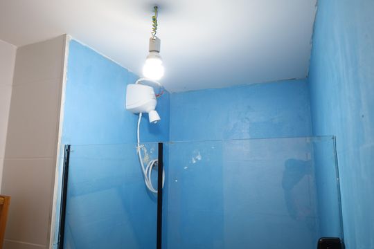 Banheiro Social de apartamento à venda com 1 quarto, 28m² em Socorro, São Paulo