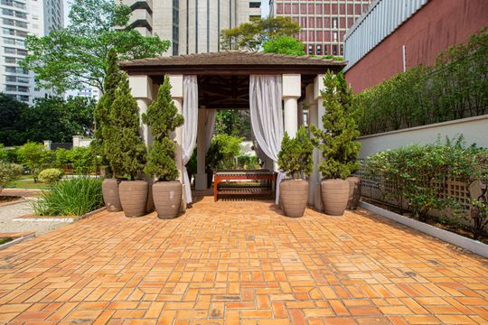 Área comum - Spa de apartamento para alugar com 1 quarto, 55m² em Cerqueira César, São Paulo