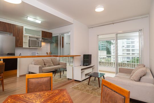 Apartamento para alugar com 1 quarto, 55m² em Cerqueira César, São Paulo