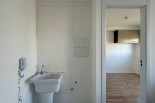Área de Serviço de apartamento à venda com 1 quarto, 26m² em Campo Belo, São Paulo