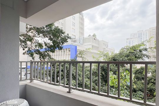 Varanda de kitnet/studio para alugar com 1 quarto, 23m² em Vila Mariana, São Paulo