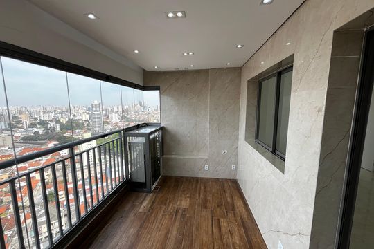 Varanda gourmet de apartamento à venda com 3 quartos, 93m² em Parada Inglesa, São Paulo