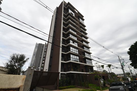 Fachada do Prédio de apartamento à venda com 1 quarto, 55m² em Nova Campinas, Campinas