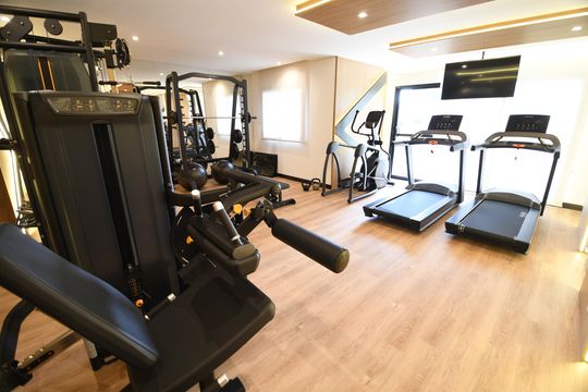 Área comum - Academia de apartamento à venda com 1 quarto, 50m² em Nova Campinas, Campinas