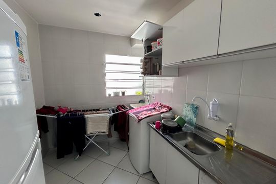 Cozinha e Área de Serviço de apartamento à venda com 2 quartos, 44m² em Jardim São Luis, Guarulhos