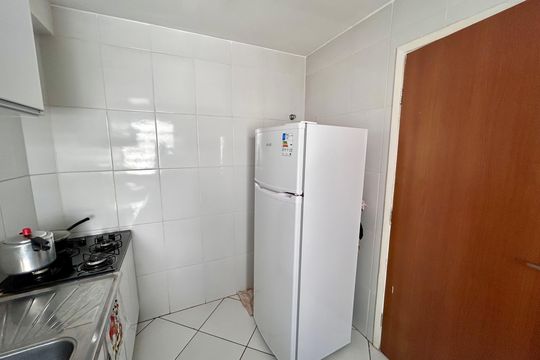 Cozinha e Área de Serviço de apartamento à venda com 2 quartos, 44m² em Jardim São Luis, Guarulhos
