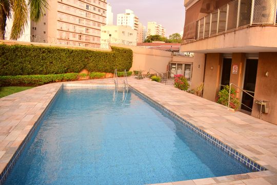 Área comum - Piscina de apartamento para alugar com 5 quartos, 360m² em Centro, Ribeirão Preto