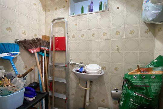 Banheiro de Serviço de apartamento à venda com 3 quartos, 70m² em Lins de Vasconcelos, Rio de Janeiro