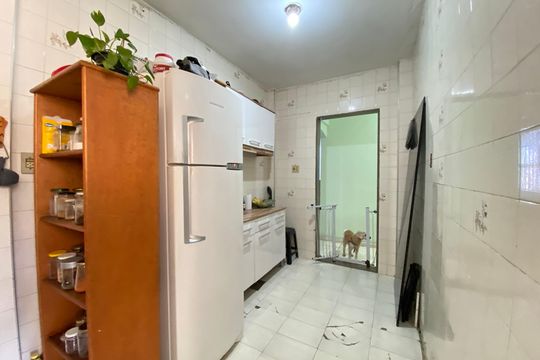 Cozinha de apartamento à venda com 3 quartos, 70m² em Lins de Vasconcelos, Rio de Janeiro