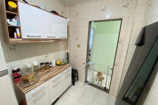 Cozinha de apartamento à venda com 3 quartos, 70m² em Lins de Vasconcelos, Rio de Janeiro