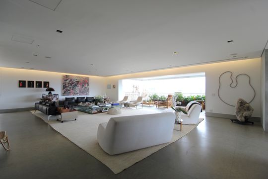 Sala de apartamento à venda com 3 quartos, 450m² em Itaim Bibi, São Paulo