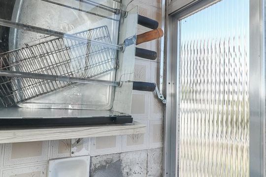 Área de Serviço / churrasqueira de apartamento para alugar com 2 quartos, 63m² em São João, Porto Alegre
