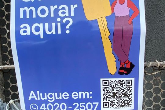 Placa de casa para alugar com 1 quarto, 40m² em Jardim Danfer, São Paulo