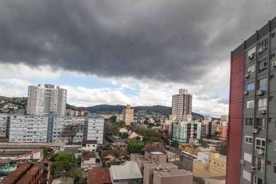 Vista do Quarto de apartamento à venda com 1 quarto, 42m² em Partenon, Porto Alegre