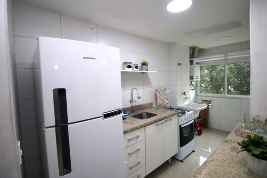 Cozinha de apartamento à venda com 3 quartos, 65m² em Penha, Rio de Janeiro
