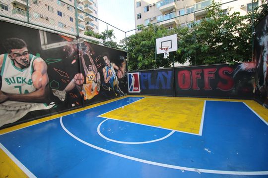 Área comum - Quadra esportiva de apartamento à venda com 3 quartos, 65m² em Penha, Rio de Janeiro