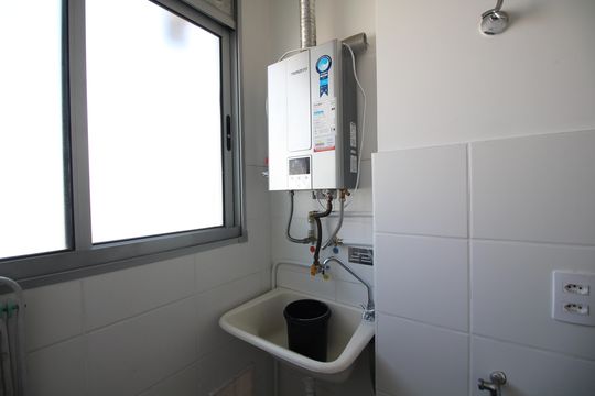 Área de Serviço de apartamento à venda com 2 quartos, 47m² em Pechincha, Rio de Janeiro