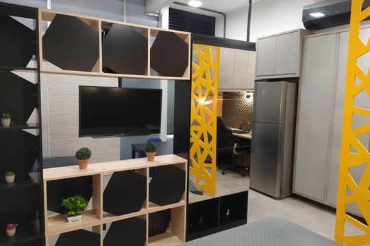 Cozinha de apartamento para alugar com 1 quarto, 60m² em Perdizes, São Paulo