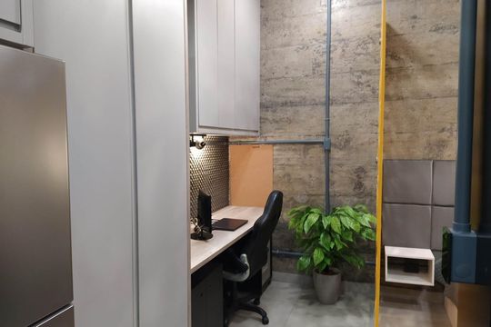 Cozinha de apartamento para alugar com 1 quarto, 60m² em Perdizes, São Paulo