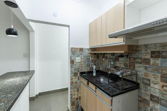 Cozinha de apartamento à venda com 1 quarto, 40m² em Vila Isabel, Rio de Janeiro