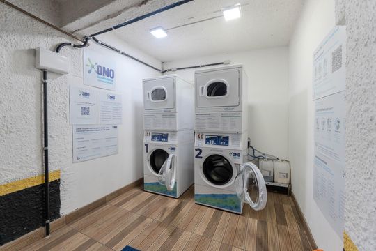 Área comum - Lavanderia de kitnet/studio à venda com 1 quarto, 31m² em Bela Vista, São Paulo