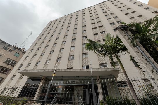 Fachada de kitnet/studio à venda com 1 quarto, 31m² em Bela Vista, São Paulo